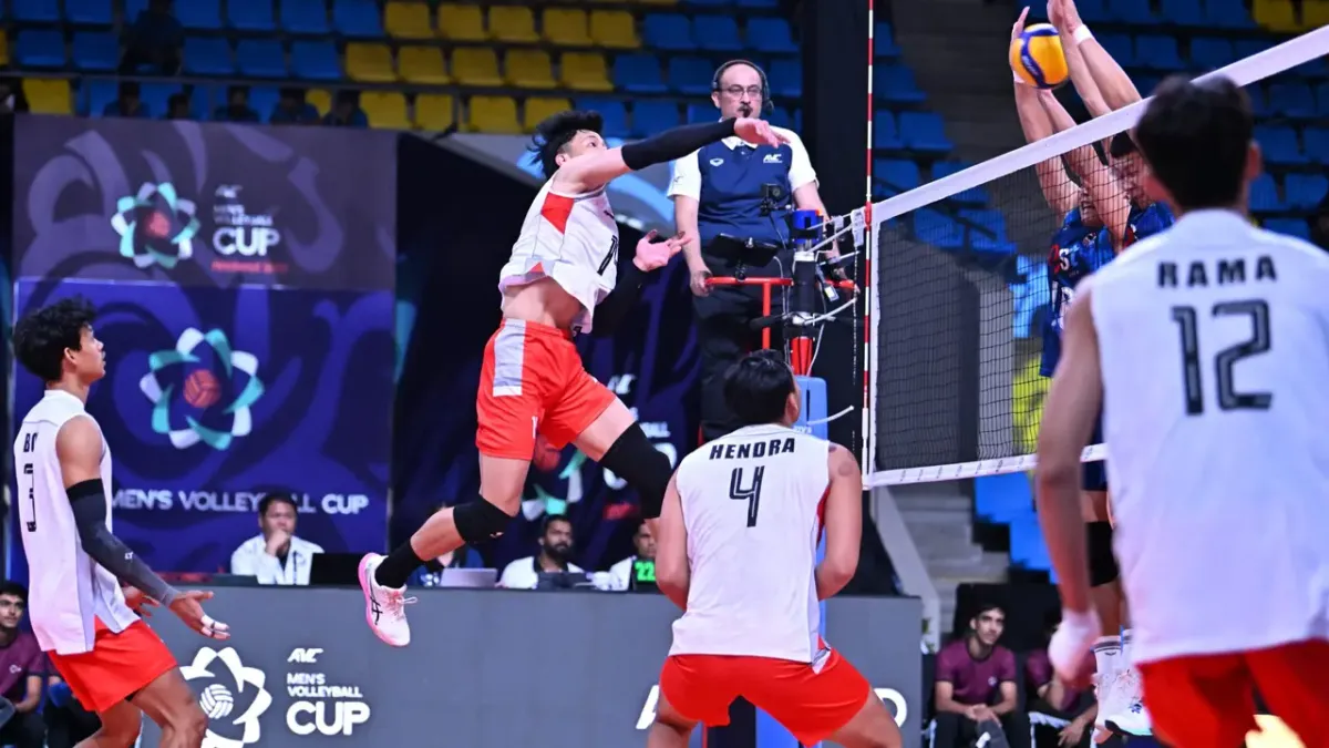 Timnas Indonesia Hadapi Korea Selatan di Final AVC Men’s Volleyball Cup 2026