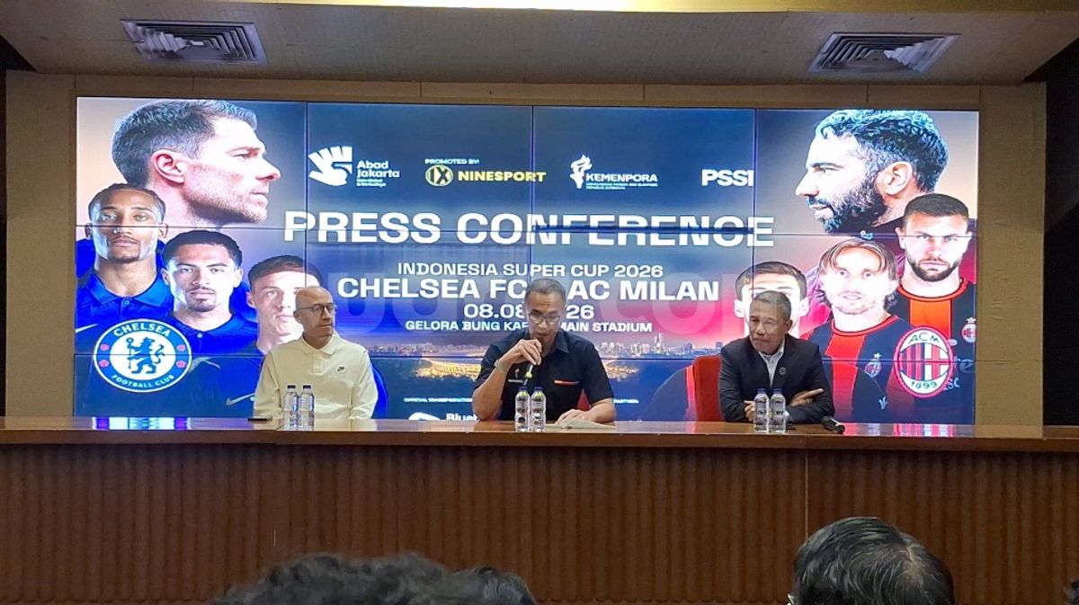 Chelsea dan AC Milan Bertemu di Indonesia Super Cup 2026 di Jakarta