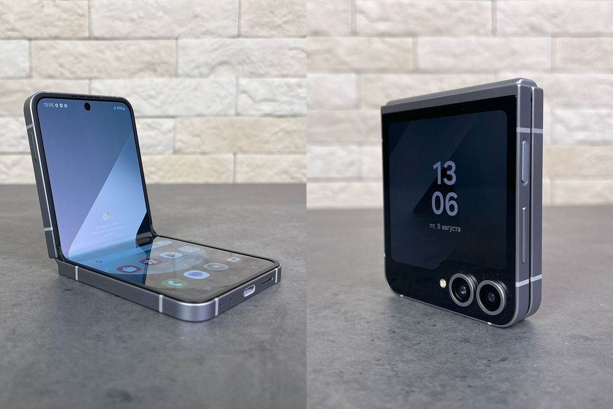 Casing HP Samsung Galaxy Z Flip6 dengan Lampu LED dan Wireless Charging