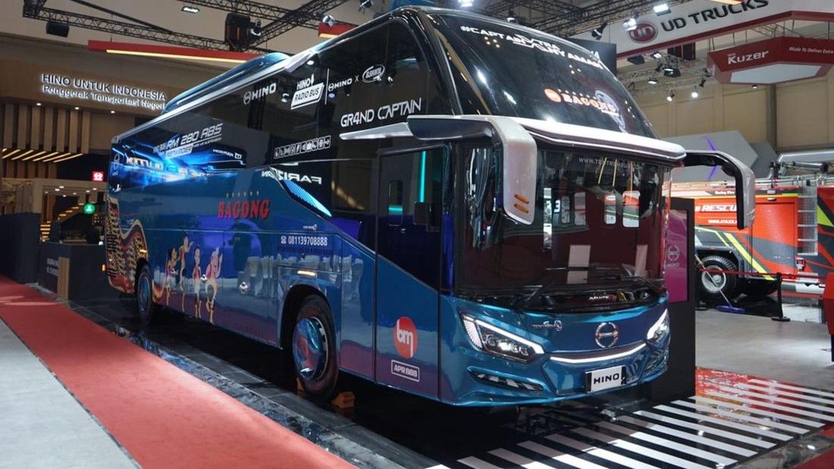 Hino Luncurkan Bus RM 280 ABS Retarder dengan Fitur Keselamatan Baru di GIIAS 2026
