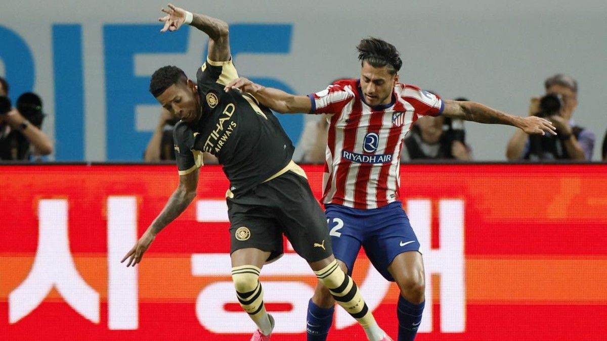 Manchester City Bangkit Kalahkan Atletico Madrid 3-1 di Seoul