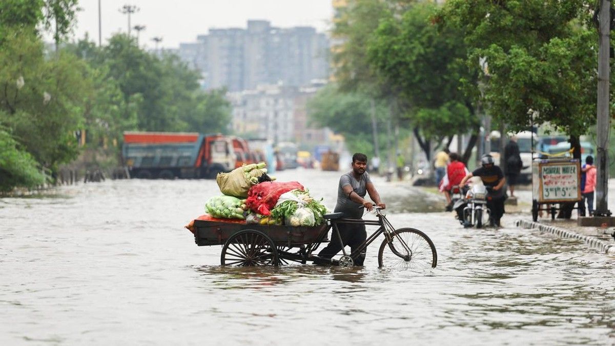 Banjir di Assam India Tewaskan 97 Orang dan Rusak Ribuan Hektar Lahan