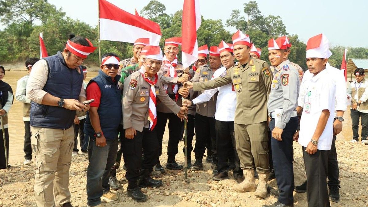 Polda Riau Gelar Ekspedisi Merah Putih Pererat Persatuan di Kuansing
