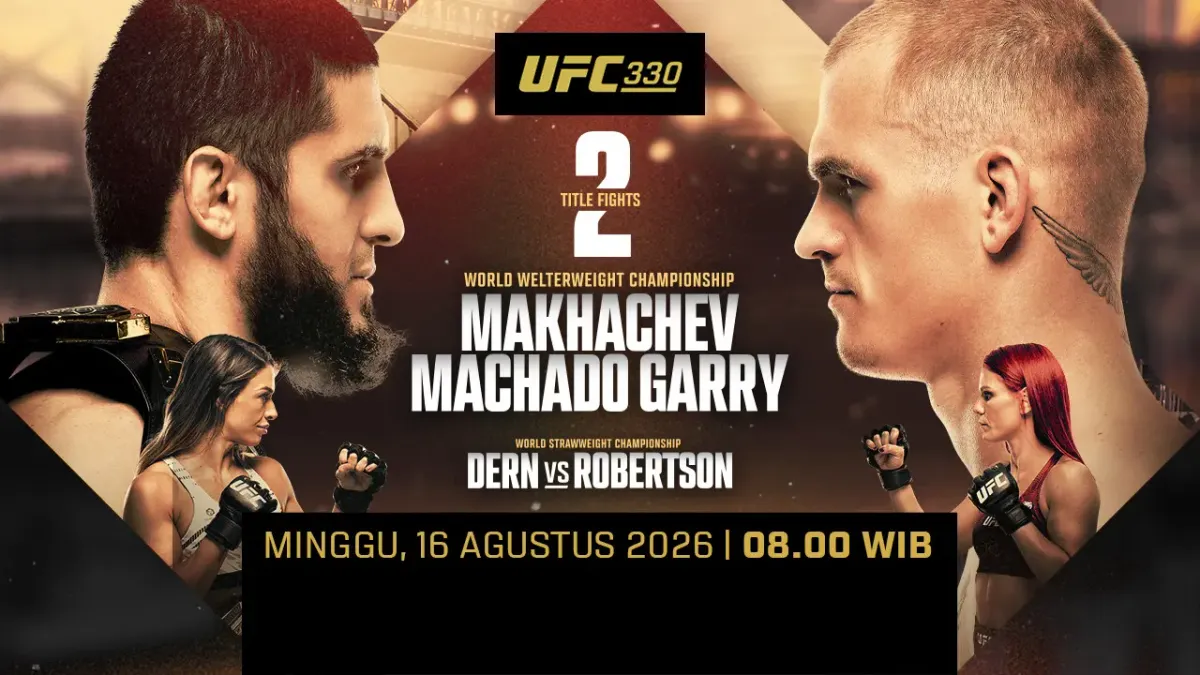 Islam Makhachev Hadapi Ian Machado Garry di UFC 330 Philadelphia