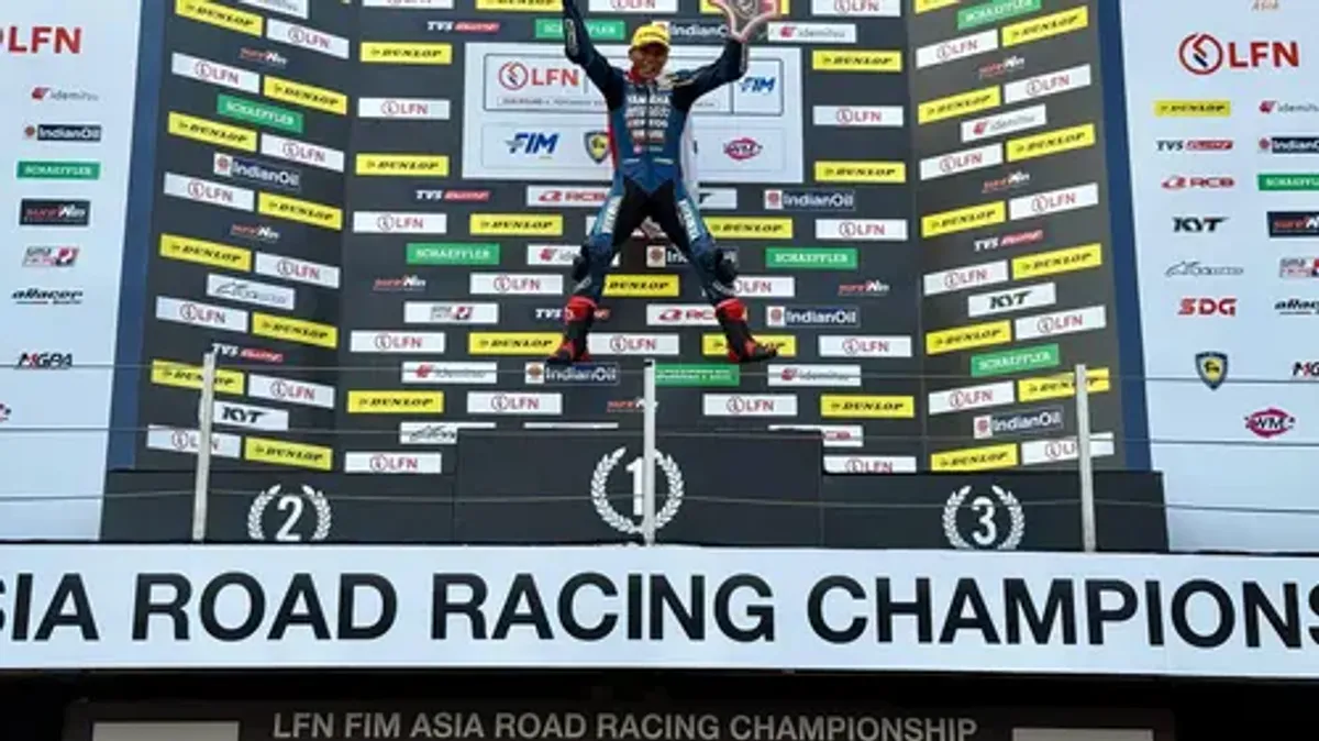 Wahyu Nugroho Raih Podium Pertama Race 1 SS600 ARRC Mandalika 2026