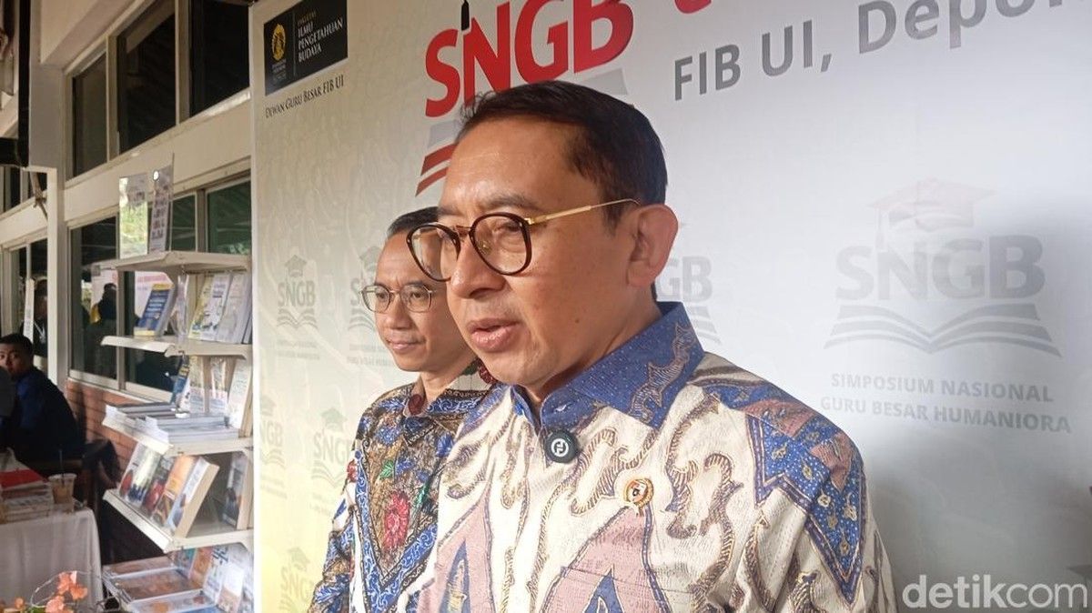 Menteri Budaya Fadli Zon Sebut AI Ambil Alih Pekerjaan di Bidang Kreatif