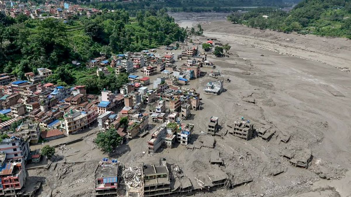 Banjir Bandang di Nepal Tewaskan 162 Orang dan Sebabkan Ratusan Hilang