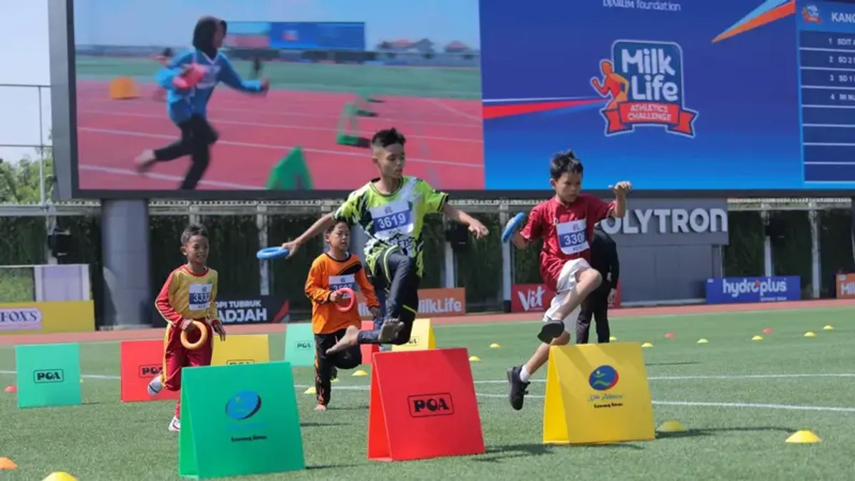MilkLife Athletics Challenge Seri 1 2026 Gelar Kejuaraan Atletik di Kudus