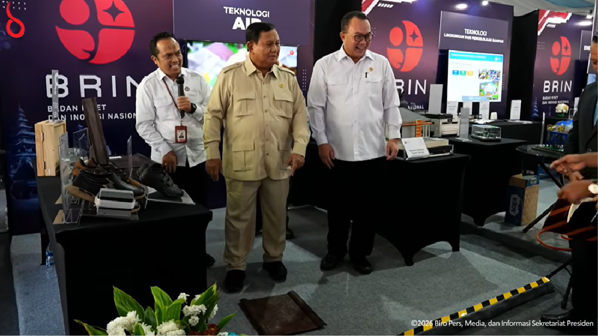 Presiden Prabowo Tinjau Inovasi Teknologi BRIN Dukung Pembangunan Nasional