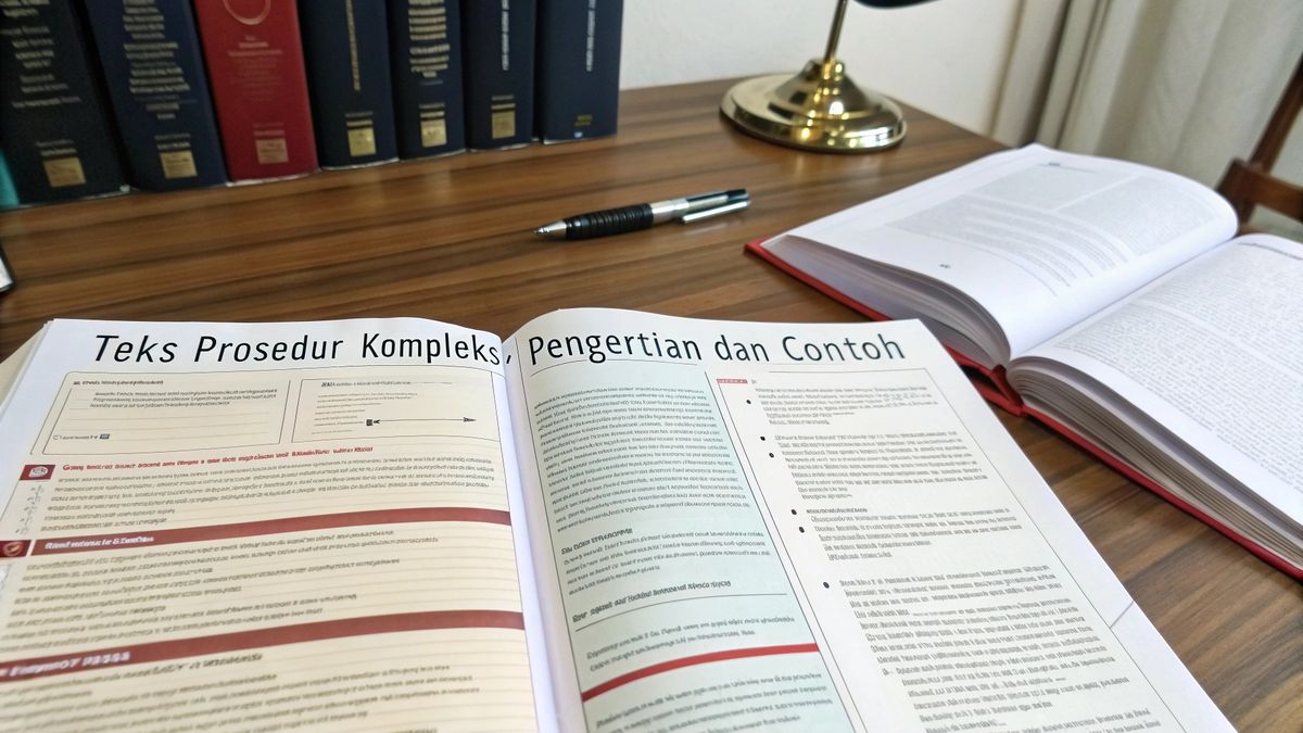 Mengenal Struktur Teks Prosedur Kompleks dan Cara Menulisnya