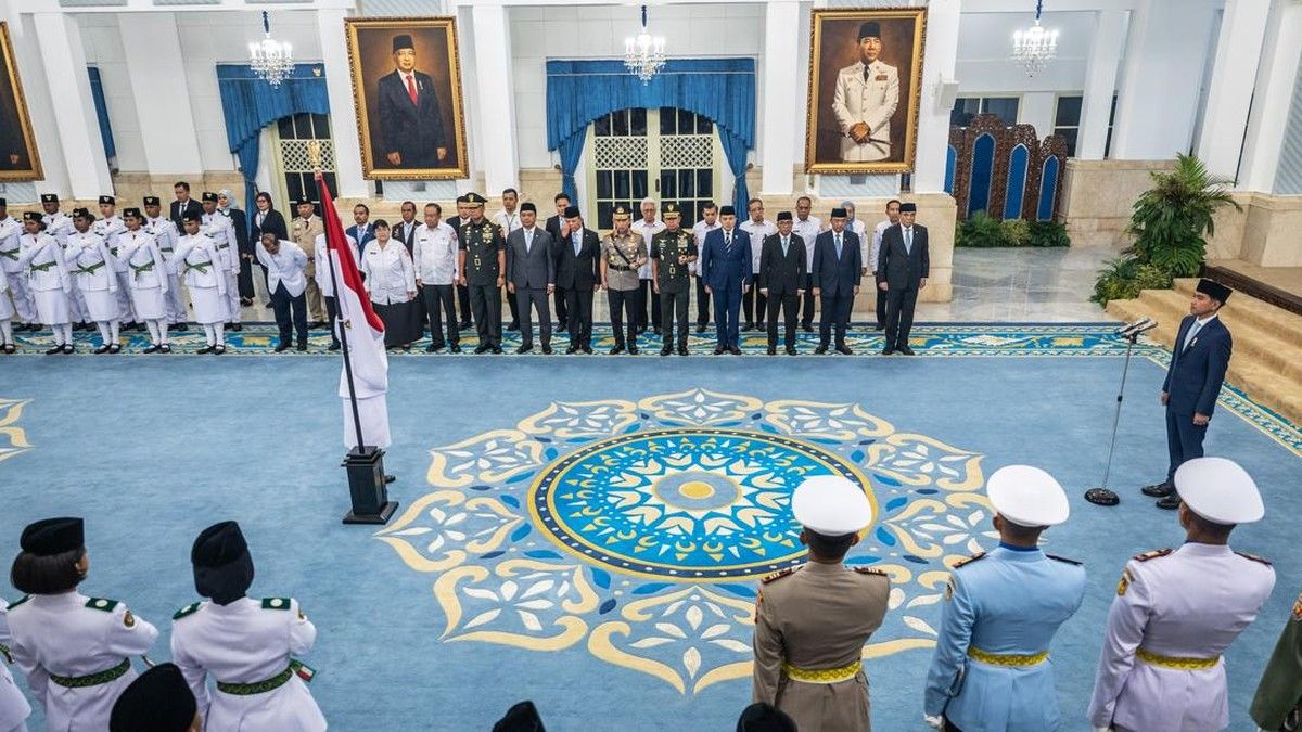 Wapres Gibran Kukuhkan 76 Anggota Paskibraka untuk HUT RI ke-81