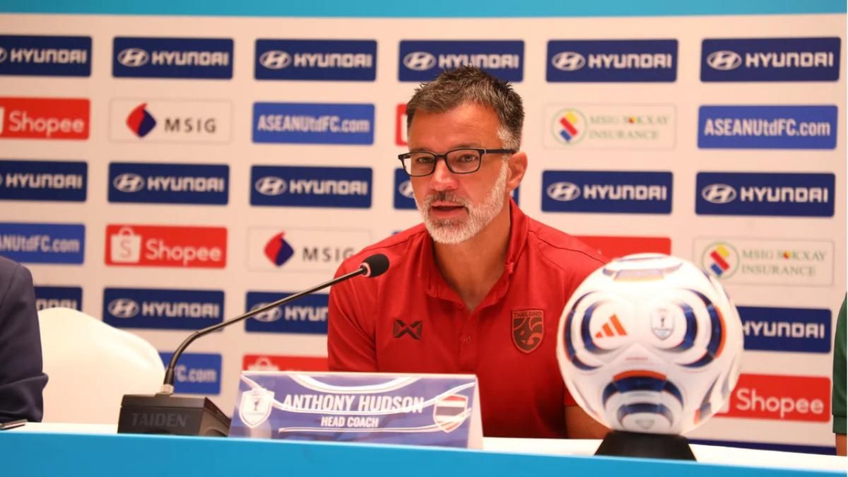 Anthony Hudson Kecewa Meski Thailand Menang atas Singapura di Semifinal Piala AFF 2026
