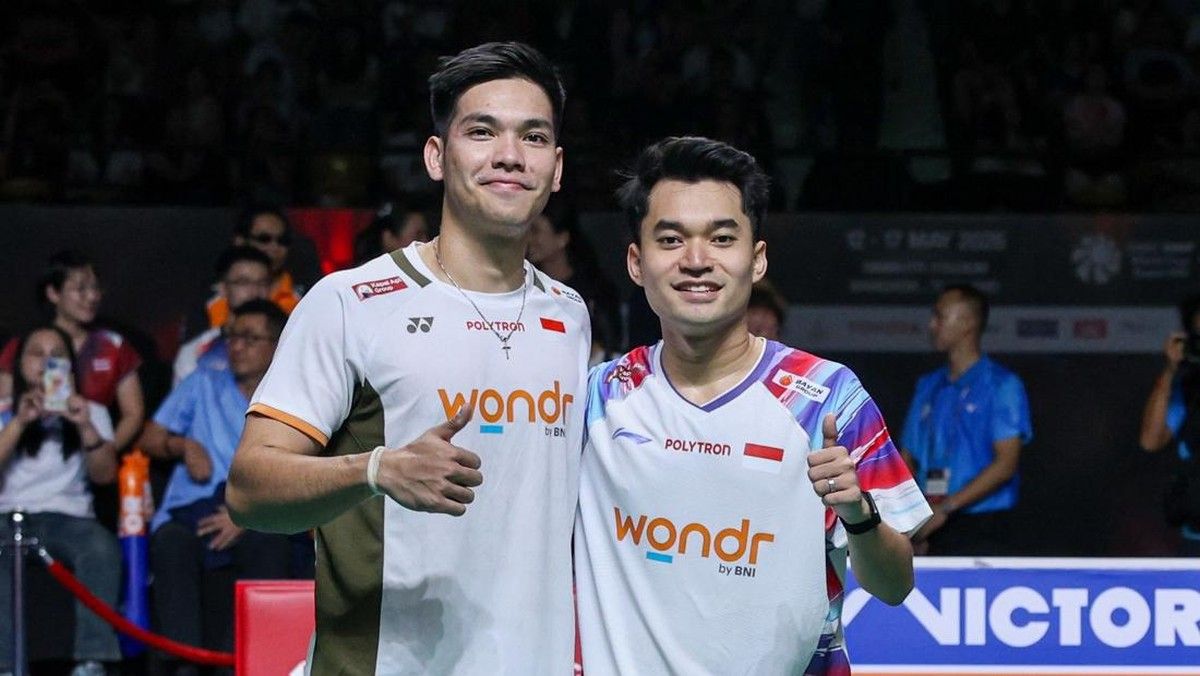 Leo Rolly Carnando dan Daniel Marthin Maju ke Final Taipei Open 2026