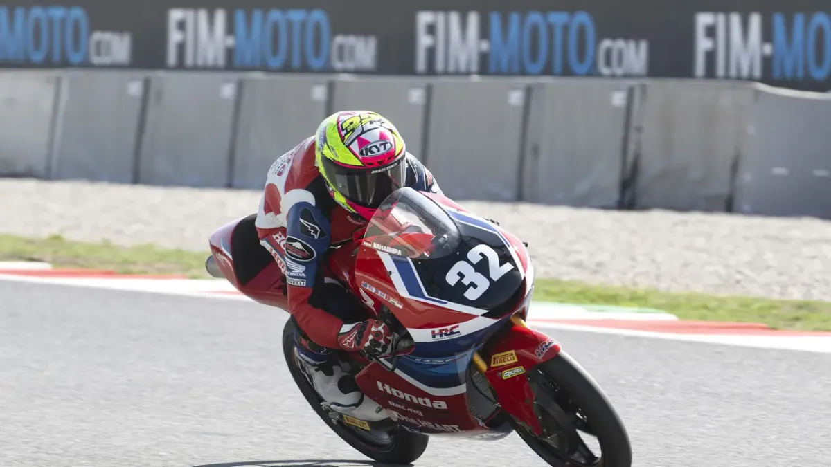 Kiandra Ramadhipa Raih Kemenangan Kedua di Red Bull MotoGP Rookies Cup Sachsenring
