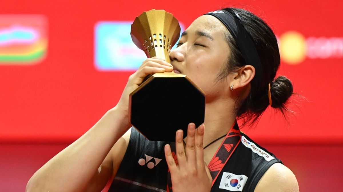 An Se-young Pertahankan Gelar Juara Indonesia Open 2026 di Istora Senayan