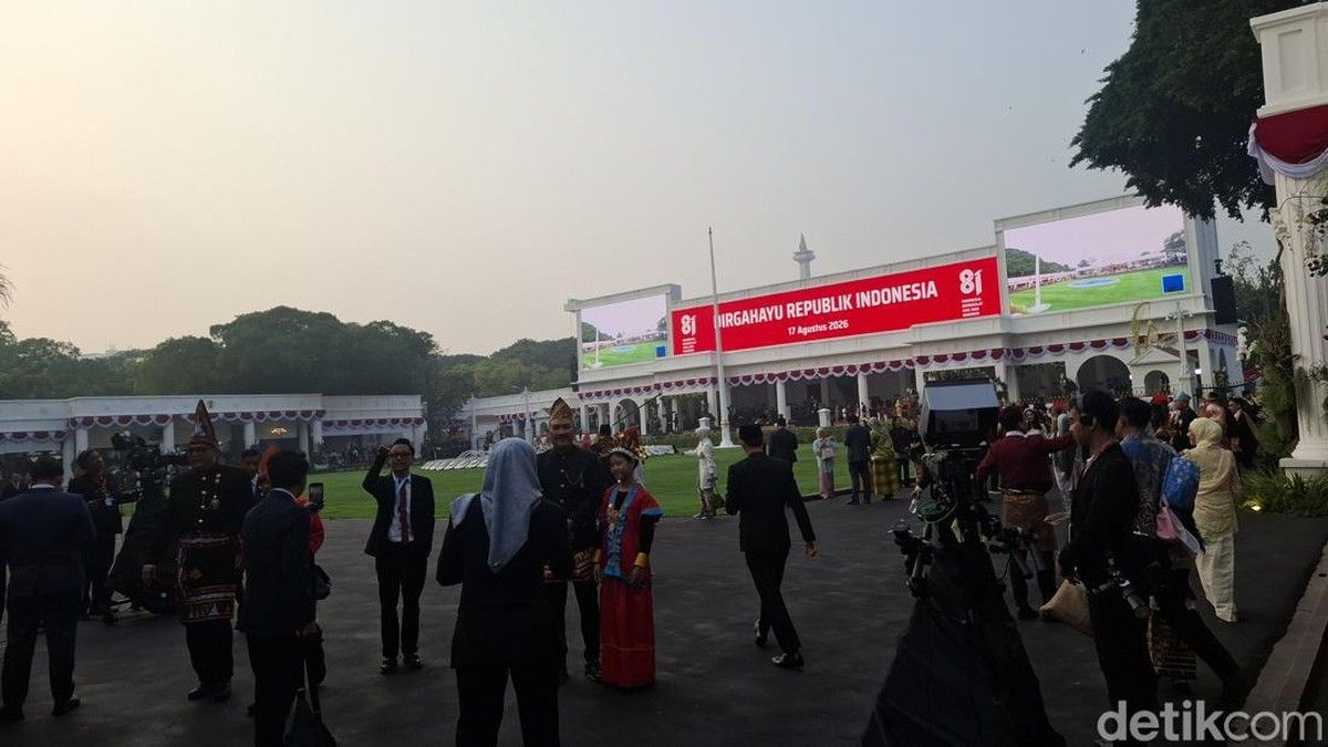 Presiden Prabowo Pimpin Upacara Proklamasi HUT ke-81 RI di Istana