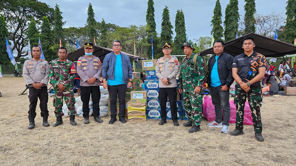 BRI Salurkan Bantuan Tanggap Darurat Gempa di Flores NTT