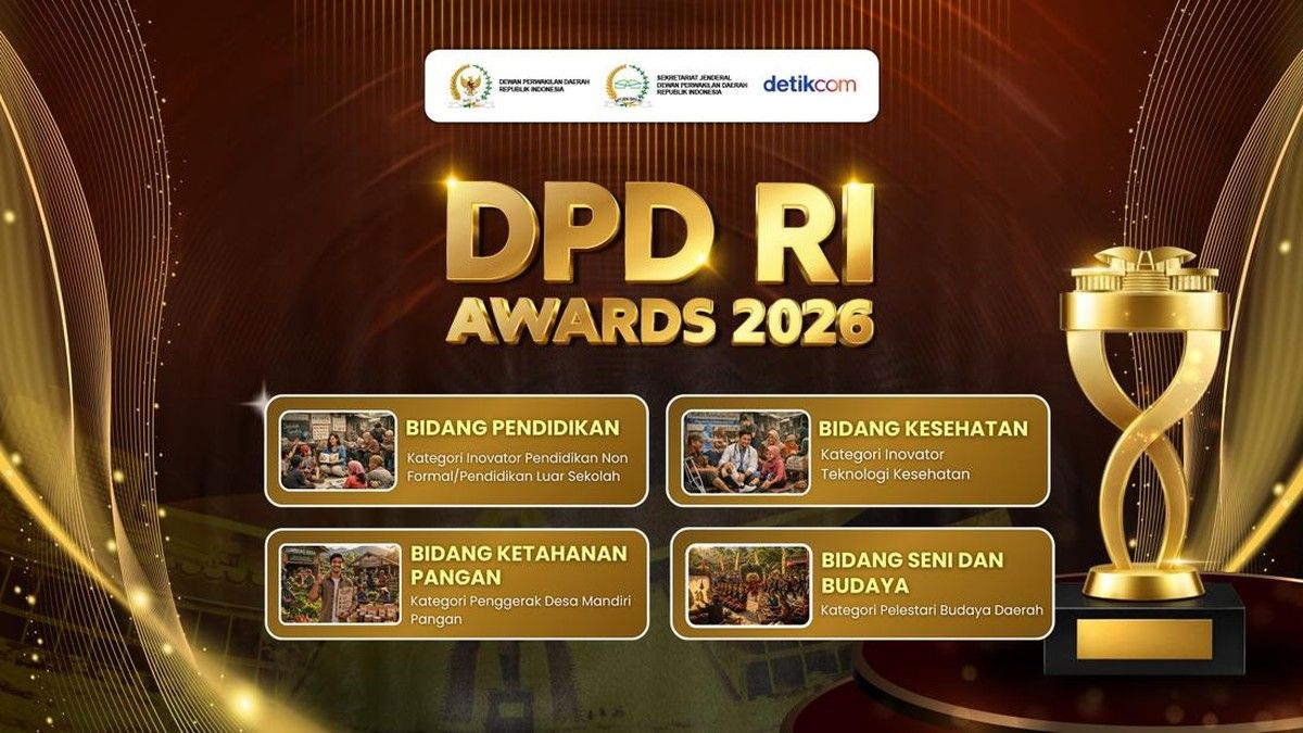 DPD RI Buka Pendaftaran DPD RI Awards 2026 untuk Apresiasi Inovator Daerah