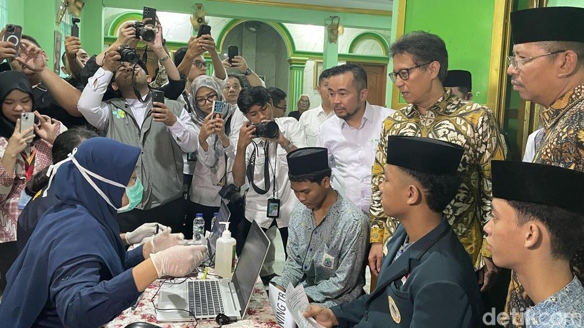 Kemenkes Lakukan Skrining Tuberkulosis pada Santri di Jakarta Utara