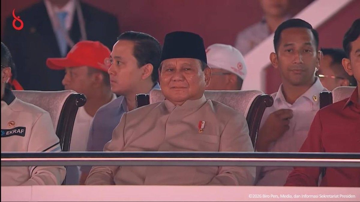 Presiden Prabowo Buka Karnaval HUT ke-81 RI di Monas