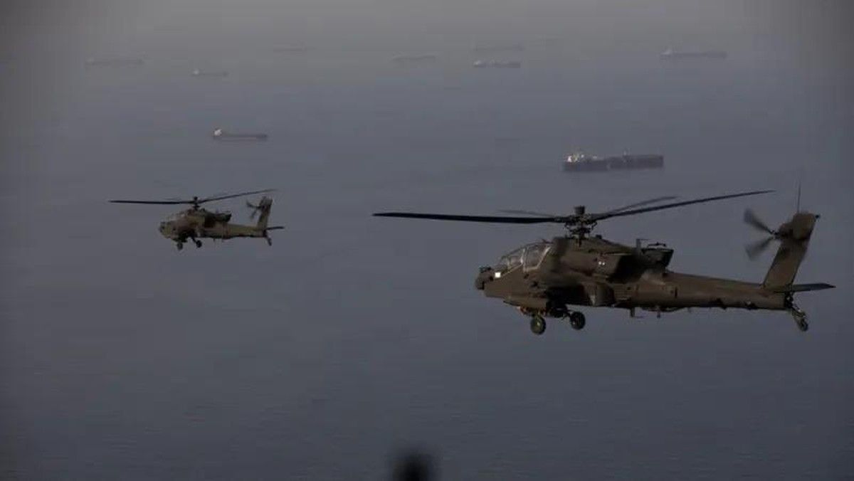 Helikopter AH-64E Apache Jatuh di Texas Tewaskan Dua Tentara