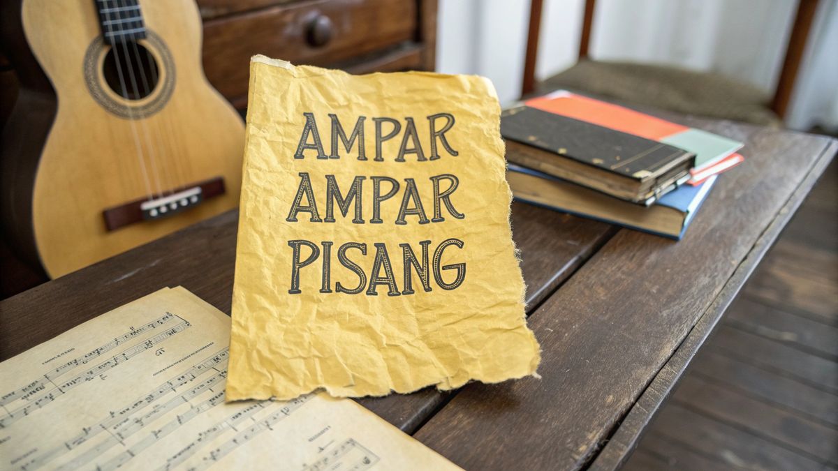 Lagu Ampar Ampar Pisang Berasal dari Kalimantan Selatan dengan Makna Khas