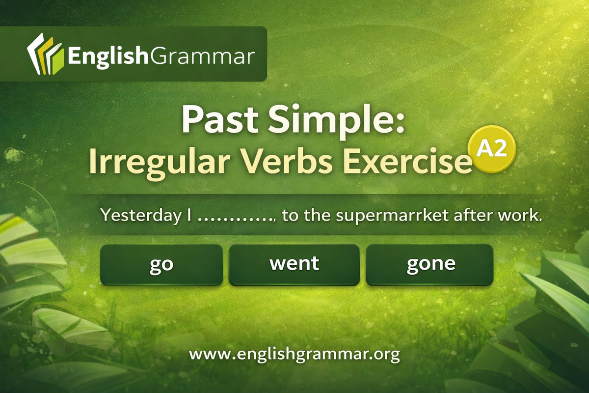 Cara Menggunakan Past Simple Tense pada Kalimat I to the School Alone Yesterday