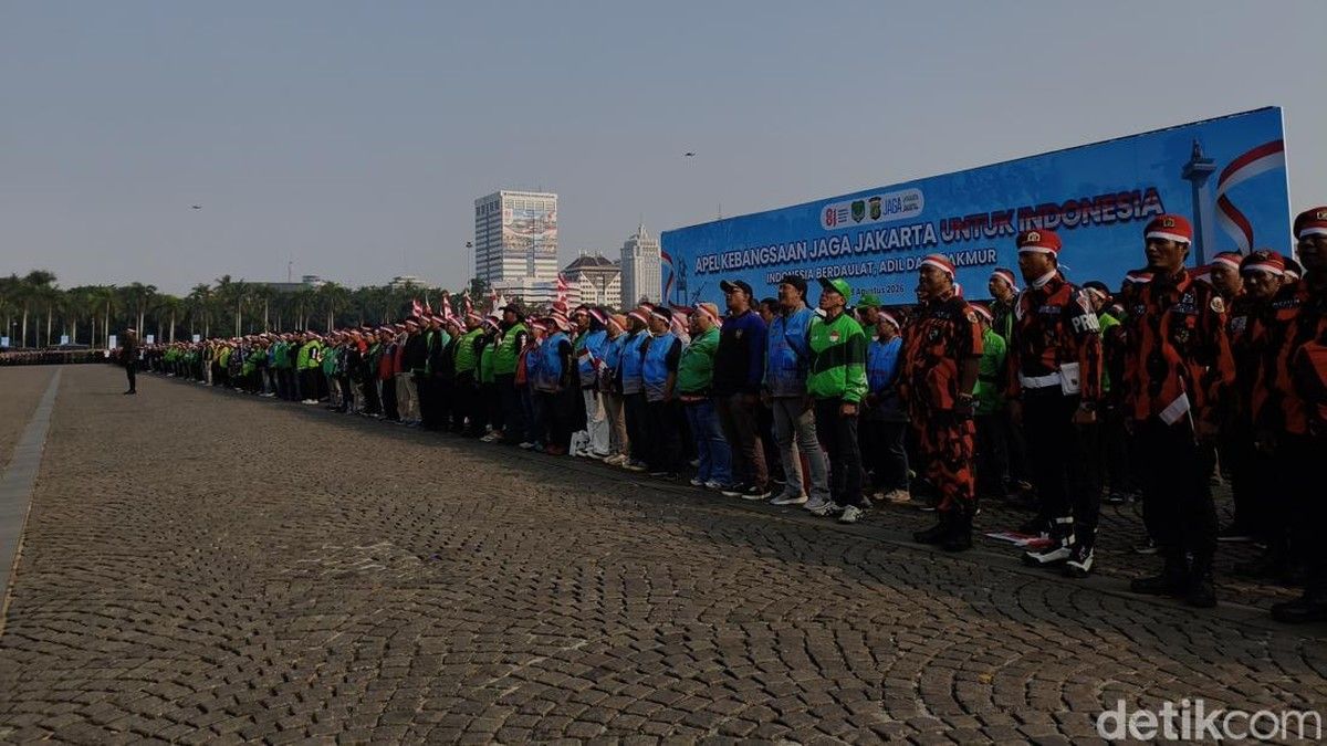 Kapolda dan Pangdam Pimpin Apel Kebangsaan Jaga Jakarta di Monas