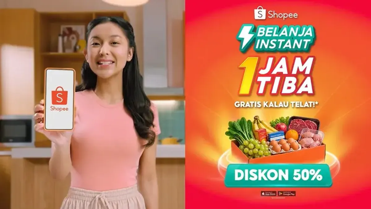 Shopee Luncurkan Layanan Belanja Instant 1 Jam Tiba untuk Kebutuhan Harian