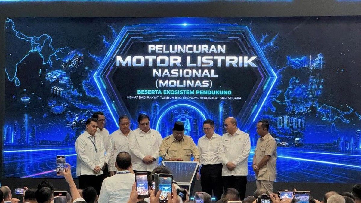 Presiden Prabowo Resmikan Motor Listrik Nasional di Bekasi