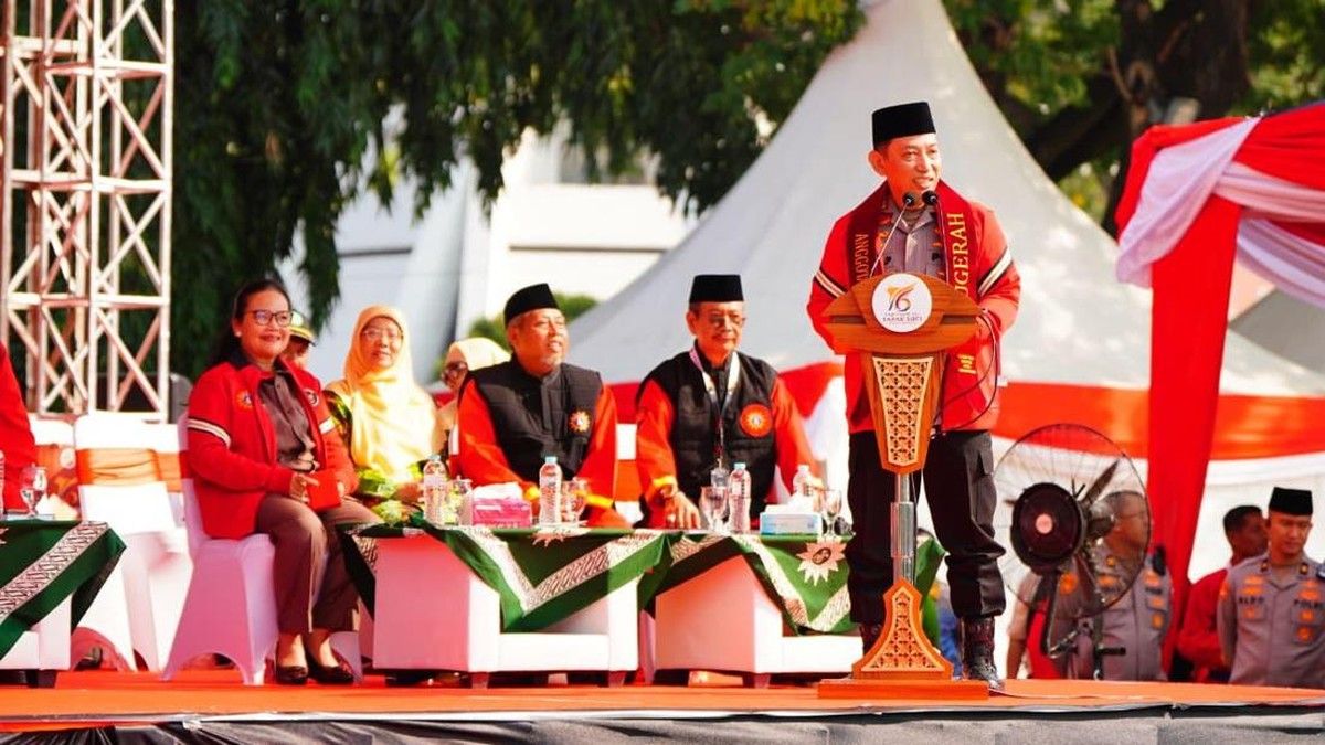 Kapolri Ajak Tapak Suci Kolaborasi Jaga Keamanan Nasional di Semarang