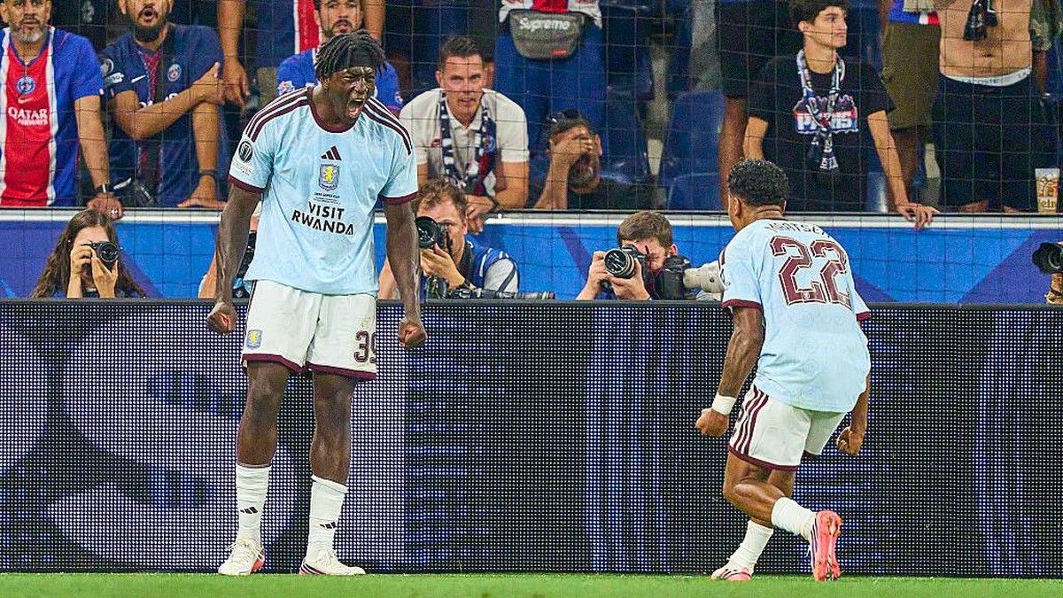 Brian Madjo Cetak Gol Debut di Piala Super Eropa 2026 Lawan PSG
