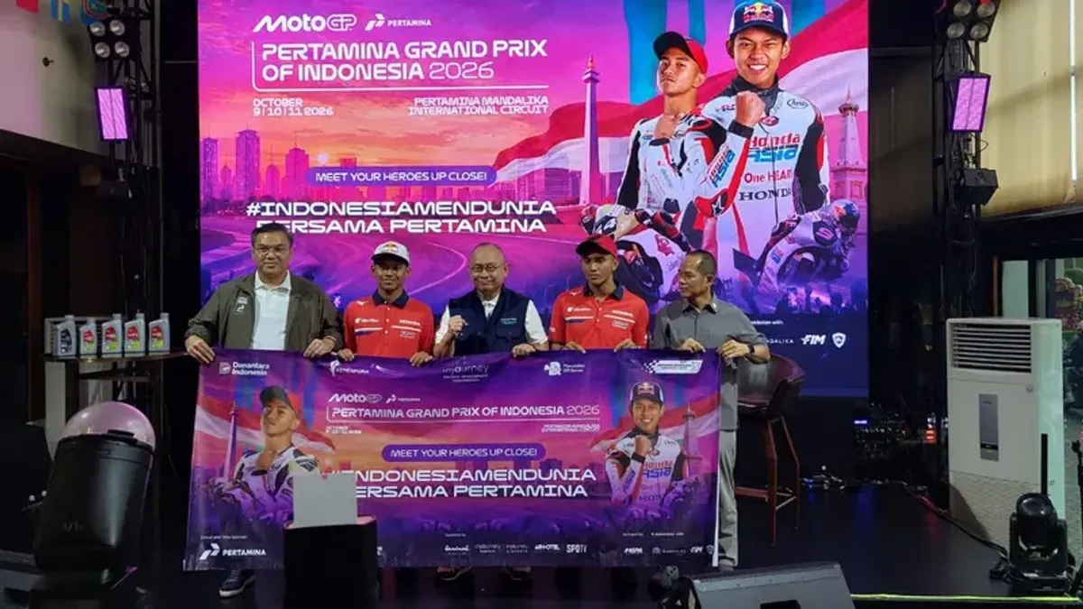 Pertamina Gelar Parade dan Meet and Greet dengan Veda Ega Pratama dan Mario Suryo Aji di Jakarta