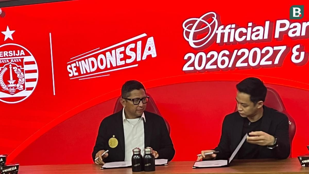 Persija Jakarta Umumkan Kerja Sama Sponsor Baru untuk BRI Super League 2026