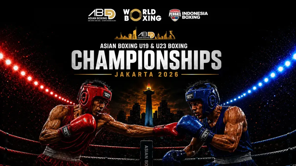 Indonesia Jadi Tuan Rumah Kejuaraan Tinju Asian U19 & U23 2026 di Jakarta