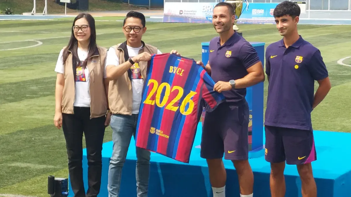BRI Youth Champions League 2026 Berikan Hadiah Kunjungan ke Markas Barcelona