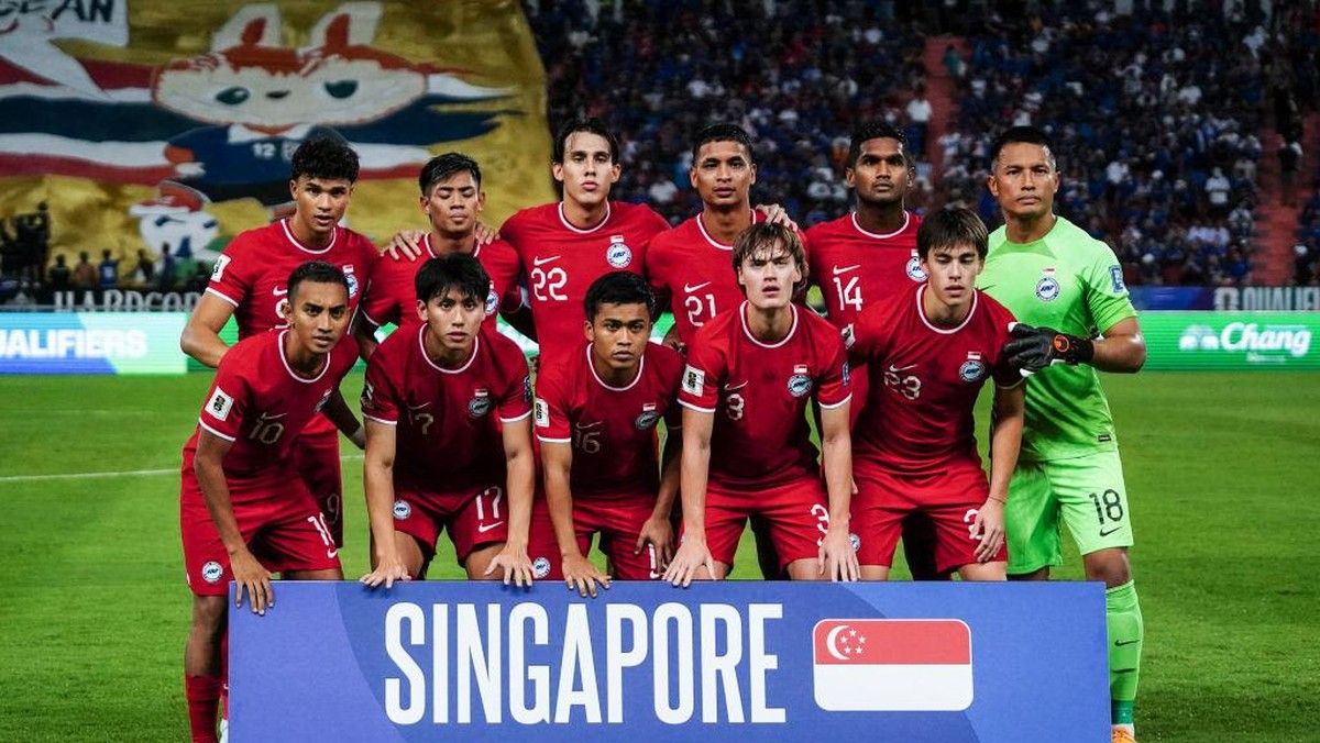 Timnas Singapura Persiapkan Diri Hadapi Tim Kuat di Piala AFF 2026