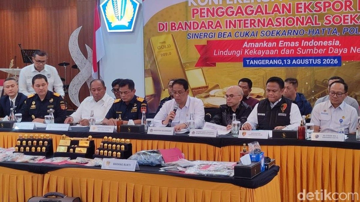 Bea Cukai Gagalkan Penyelundupan Emas di Bandara Soekarno-Hatta