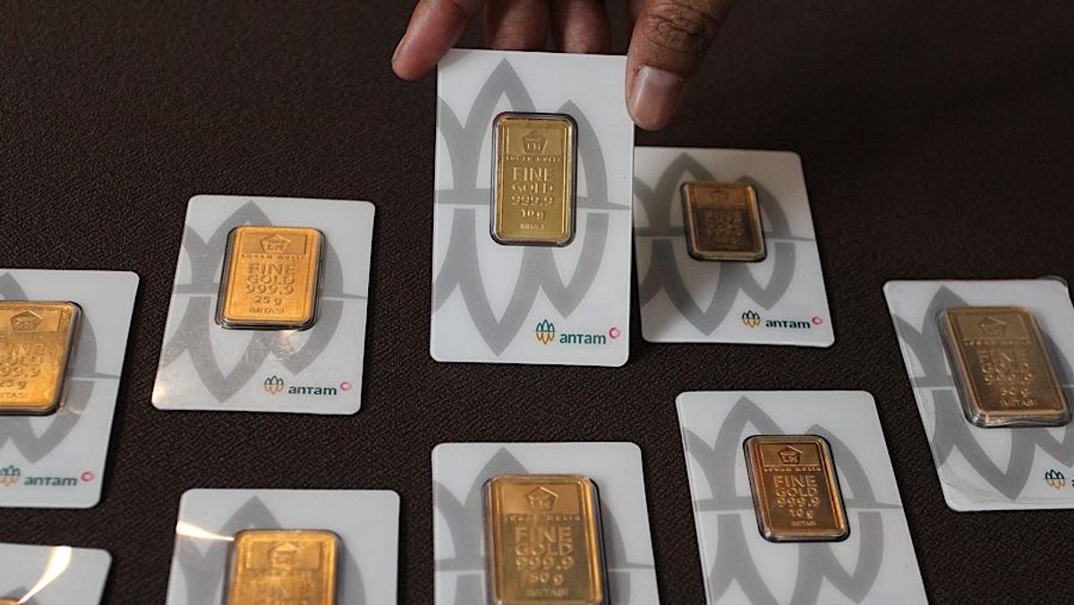 Harga Emas Antam Naik Seiring Lonjakan Harga Emas Dunia