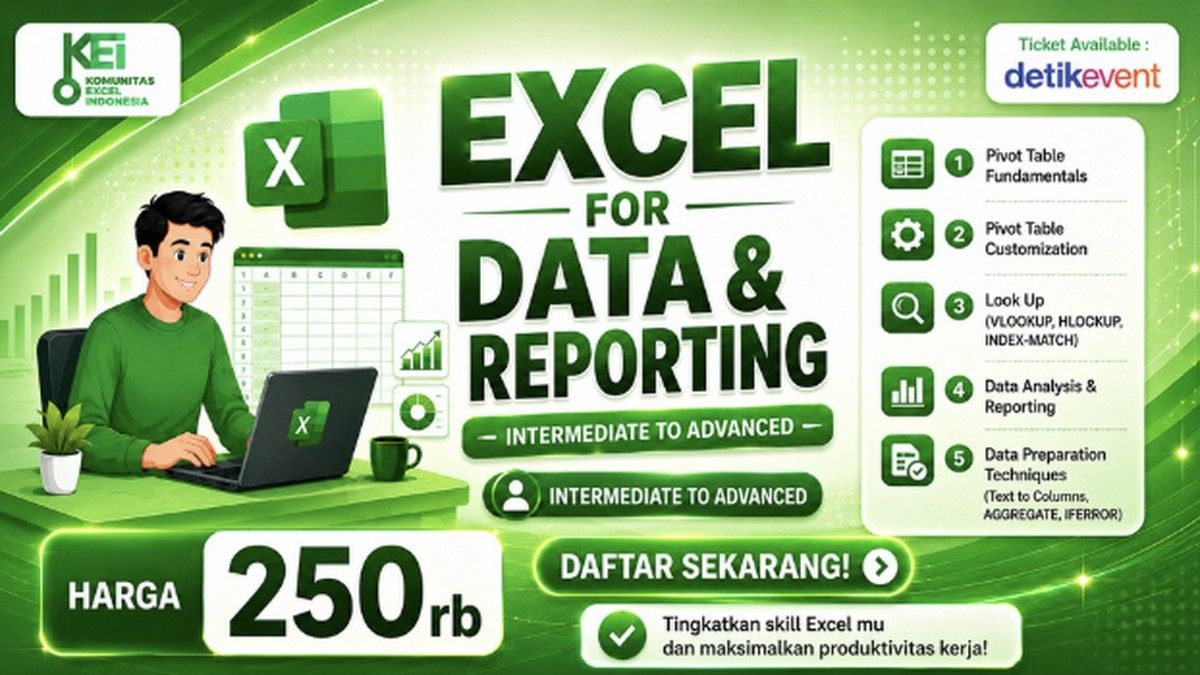 KEI Learning Permudah Pembuatan Laporan dengan Kelas Excel Praktis