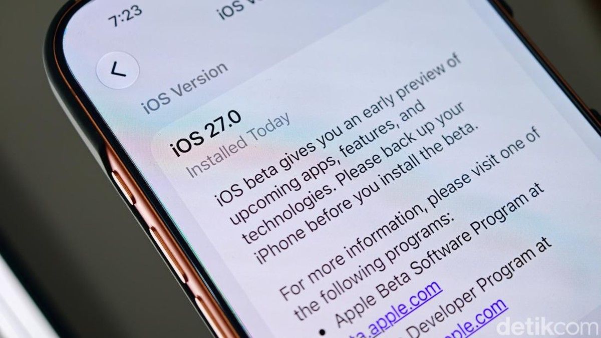 Apple Rilis iOS 27 Beta 5 dengan Beragam Penyempurnaan Fitur