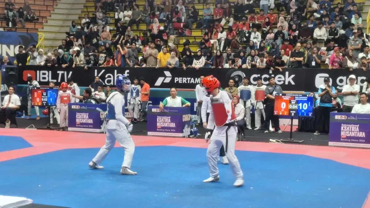 Kota Bandung Gelar Kejuaraan Taekwondo Internasional Ksatria Nusantara 2026