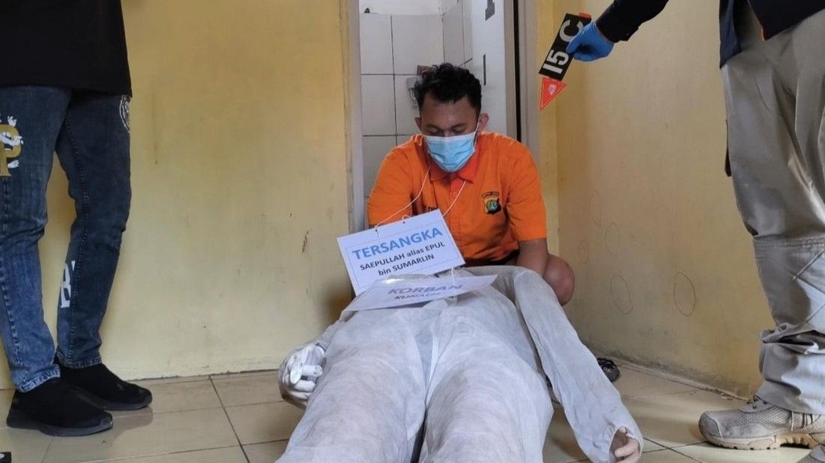 Saepul Membunuh dan Memutilasi Korban di Depok Pada Juli 2026