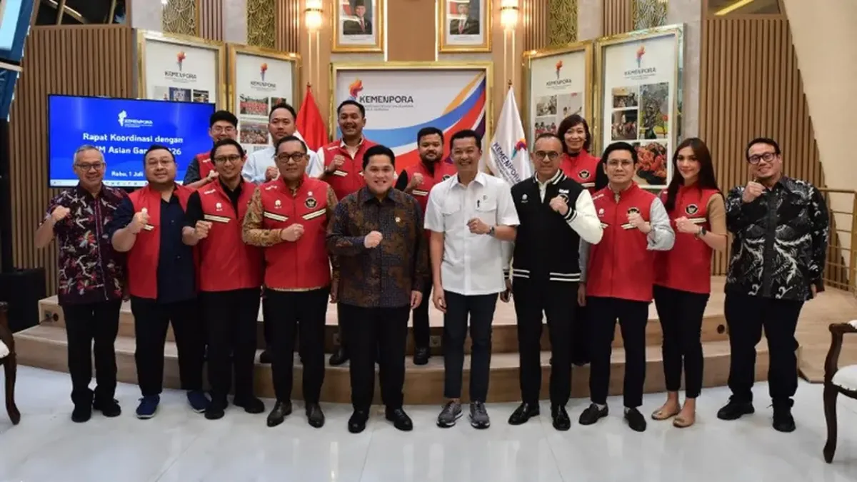 Erick Thohir Targetkan Empat Emas untuk Kontingen Indonesia di Asian Games 2026