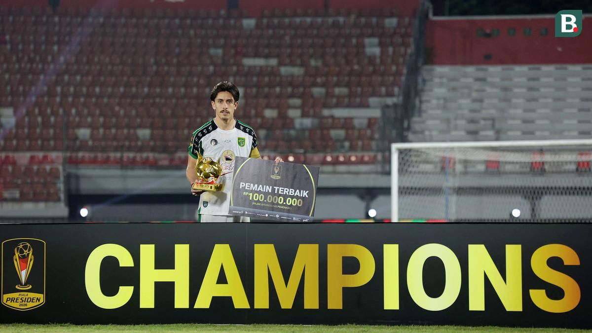 Persebaya Raih Juara Piala Presiden 2026 dengan Rivera Pemain Terbaik