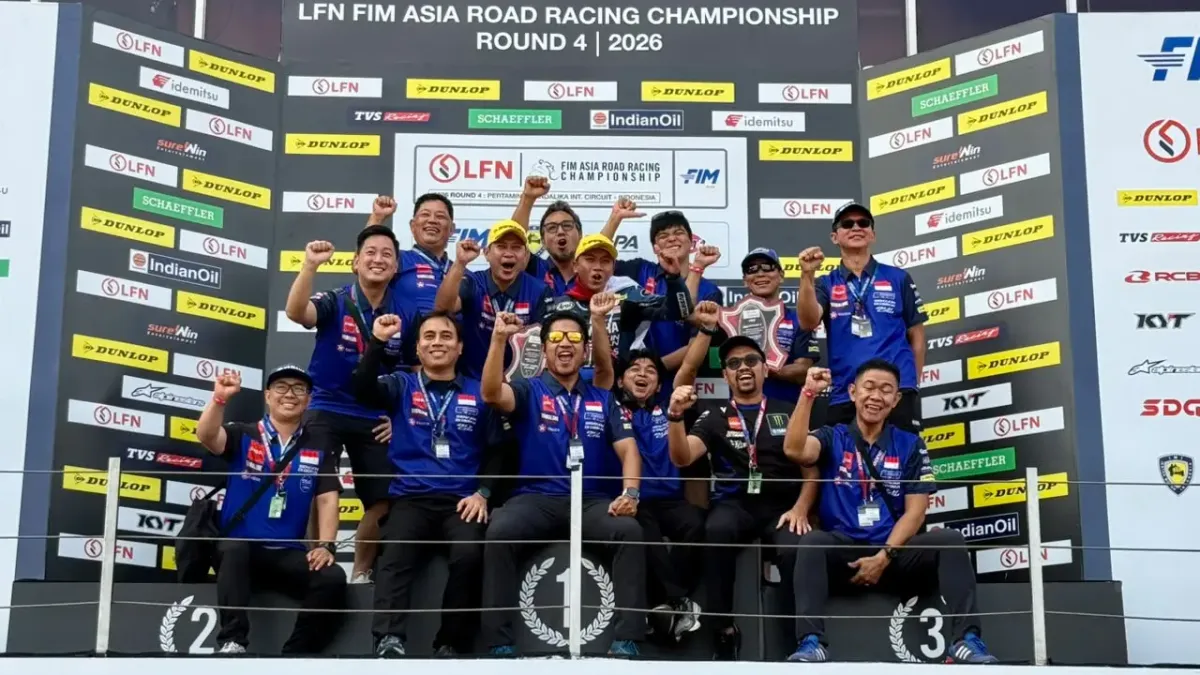 Yamaha Indonesia Raih Kemenangan dan Evaluasi di ARRC Mandalika 2026