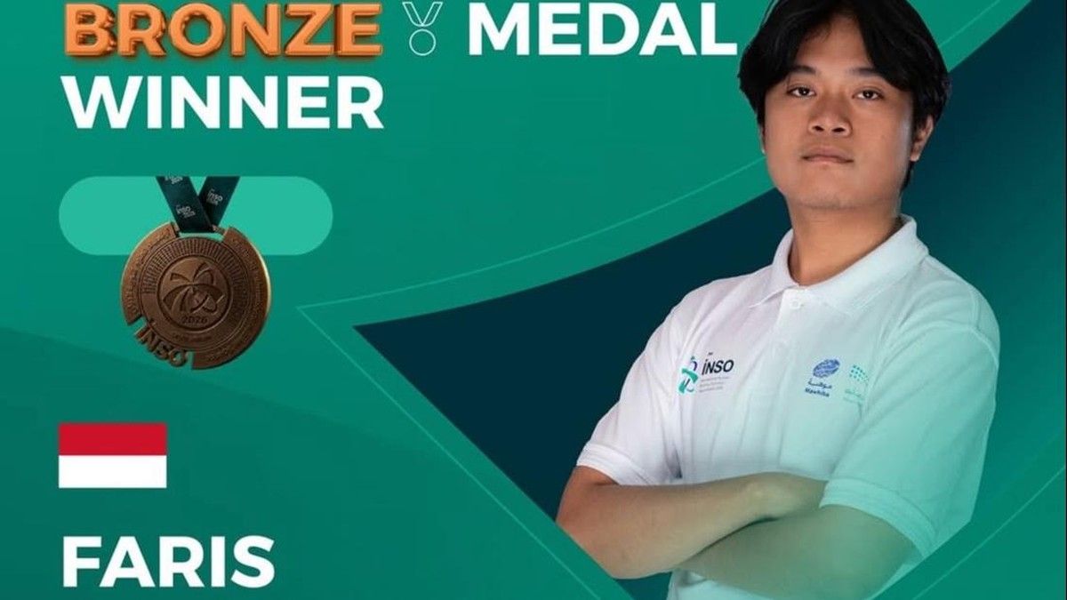 Faris Chariansyah Raih Medali Perunggu INSO 2026 di Jeddah