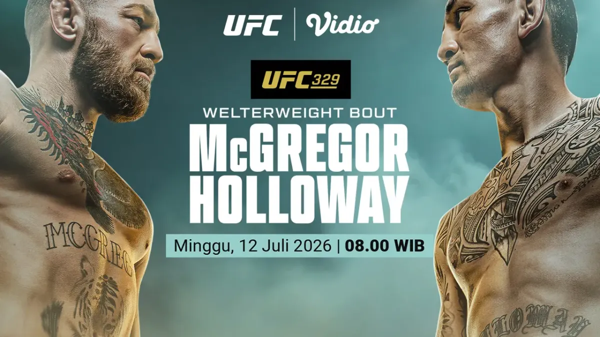 Conor McGregor Kembali Bertarung Lawan Max Holloway di UFC 329 Las Vegas