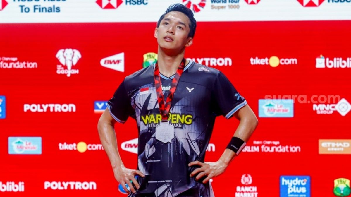 Jonatan Christie Kalah dari Victor Lai di Final Indonesia Open 2026 di Istora Senayan