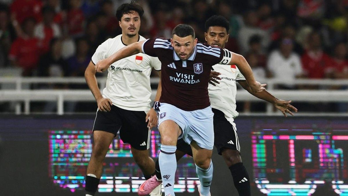Aston Villa Kalahkan Indonesia All Stars 3-1 di Pramusim GBK